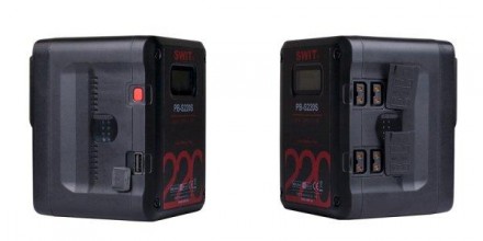 
Акумулятор SWIT PB-S220S 14.4 V 220Wh Multi D-Tap Heavy-Duty Digital Battery (V. . фото 5