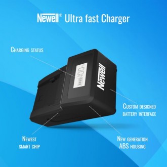 Зарядний пристрій Newell Ultra Fast для NP-F, NP-FM (charger Ultra Fast NP-F)
За. . фото 9