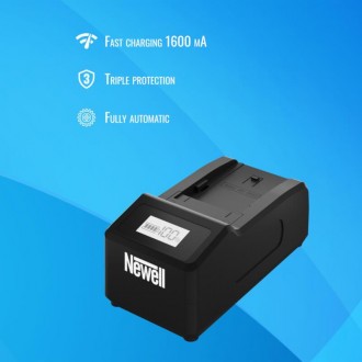 Зарядний пристрій Newell Ultra Fast для NP-F, NP-FM (charger Ultra Fast NP-F)
За. . фото 11