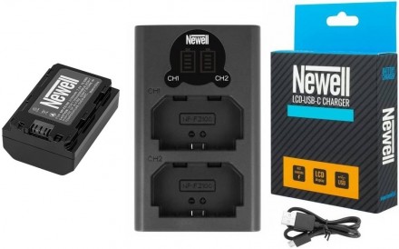 Зарядний пристрій Newell DL-USB-C для NP-FZ100 (DL-USB-C charger NP-FZ100) (NL19. . фото 3
