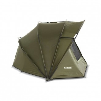 Палатка карповика EXP 3-mann Bivvy Ranger + Зимнее покрытие для палатки Ranger R. . фото 3