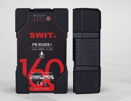 Аккумулятор SWIT PB-R160S PLUS 160Wh Battery Pack (V-mount) (PB-R160S+)
SWIT Hea. . фото 5