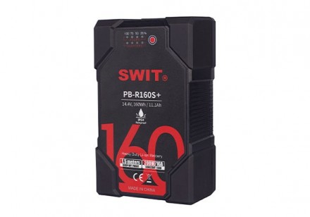 
Акумулятор SWIT PB-R160S+ Heavy Duty 160Wh (PB-R160S+)
SWIT Heavy Duty акумулят. . фото 3