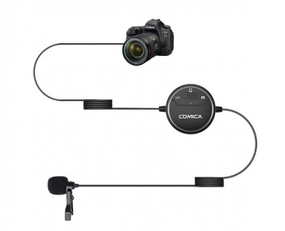 Микрофон Comica Audio SIG.LAV V03 Omnidirectional Lavalier Microphone with Monit. . фото 4