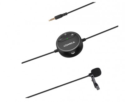 Микрофон Comica Audio SIG.LAV V03 Omnidirectional Lavalier Microphone with Monit. . фото 2