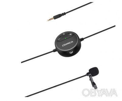 Микрофон Comica Audio SIG.LAV V03 Omnidirectional Lavalier Microphone with Monit. . фото 1