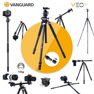 Штатив Vanguard VEO 3+ 263CB (VEO 3+ 263CB) (DAS301001)
Vanguard з гордістю пред. . фото 11
