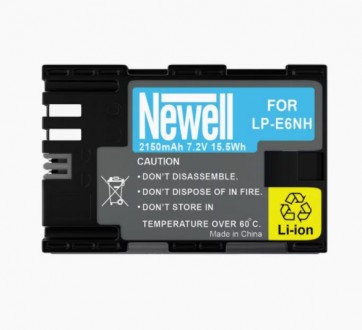 Акумулятор Newell LP-E6NH (LP-E6NH)
Акумулятор Newell LP-E6NH забезпечує високу . . фото 3