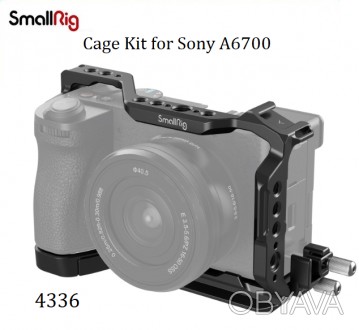 Клітка SmallRig Cage Kit for Sony A6700 4336 (4336)
Комплект SmallRig Cage Kit д. . фото 1