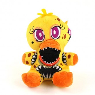 Мягкая игрушка брелок Кошмарная Чика Twisted Chica 5 ночей с Фредди FNAF 16см. Киев. фото 1 Мягкая игрушка брелок Кошмарная Чика Twisted Chica 5 ночей с Фредди FNAF 16см. Киев. фото 1