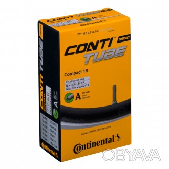 
Continental Compact — якісна та міцна камера для велосипеда, діаметром 18 дюймі. . фото 1
