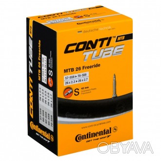 
Continental MTB Freeride — це якісна та міцна камера для велосипеда, діаметром . . фото 1