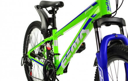 
Велосипед RoyalBaby MTB 1.0 24" - легкий хардтейл для подростков с хорошей прох. . фото 10