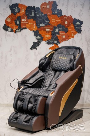 Кресло массажное Manzoku Aqua Brown
Новый Японский бренд в Украине!
Массажное кр. . фото 1