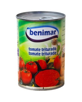 Помідори подрібнені Benimar Tomate Triturado.400 г. Бровари. фото 1 Помідори подрібнені Benimar Tomate Triturado.400 г. Бровари. фото 1