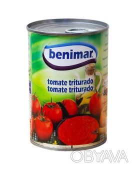 Помидоры измельчённые Benimar Tomate Triturado.400 г
Состав: помидоры, соль, лим. . фото 1