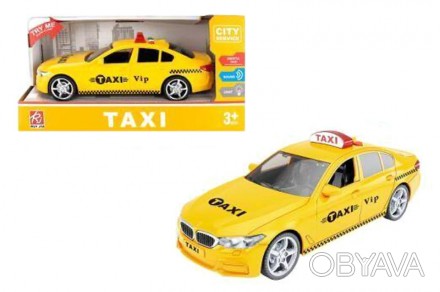 ![CDATA[Машина "Таксі" інерційна, озвучена, зі світлом, в кор. /36/ Работаем с 2. . фото 1