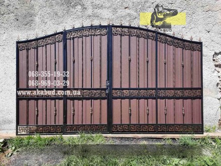 Ворота з профнастилу – це сучасний ефективний спосіб захистити свою терито. . фото 11