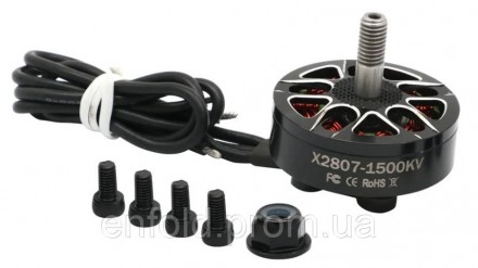 Модель: X2807(1300KV)
Кількість ячеек: 3S-6S
Вес: 48.6g W/0 Silicone Wire
Підшип. . фото 2
