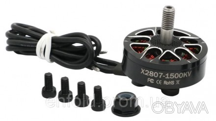 Модель: X2807(1300KV)
Кількість ячеек: 3S-6S
Вес: 48.6g W/0 Silicone Wire
Підшип. . фото 1