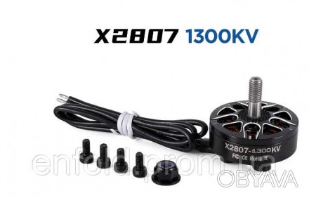 Модель: X2807(1300KV)
Кількість ячеек: 2S-6S
Вес: 48.6g W/0 Silicone Wire
Підшип. . фото 1