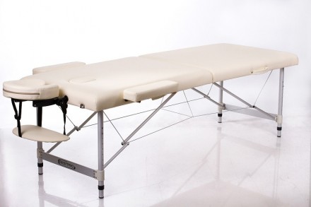 Практичний і міцний масажний стіл RESTPRO® ALU 2 (L) Бежевий відмінно підійде дл. . фото 3