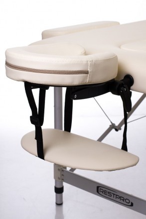 Практичний і міцний масажний стіл RESTPRO® ALU 2 (L) Бежевий відмінно підійде дл. . фото 6