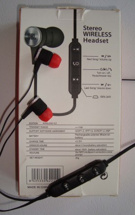 Бездротові Bluetooth-навушники Stereo E-10


Характеристики:

• Тип: н. . фото 7
