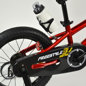 
Дитячий велосипед Royal Baby Freestyle Steel 14".
 Яскравий дитячий велосипед і. . фото 11