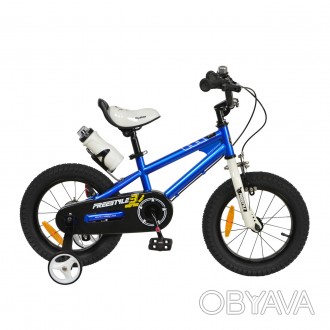 
Дитячий велосипед Royal Baby Freestyle Steel 16".
 Яскравий дитячий велосипед і. . фото 1