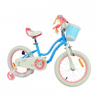 
Детский велосипед Royal Baby Stargirl Steel 16".
 Очаровательный велосипед для . . фото 6