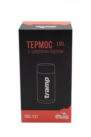 Харчовий термос Tramp TRC-131 з широким горлом об'ємом 1 л.Термос із широким гор. . фото 9