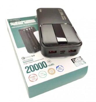 Портативна зарядка Inkax 20000mAh – це унікальний пристрій, який дозволить вашом. . фото 4
