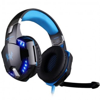 
Навушники гарнітура ігрові з підсвічуванням Kotion Each G2000 Blue
Ігрові навуш. . фото 4