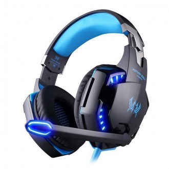 
Навушники гарнітура ігрові з підсвічуванням Kotion Each G2000 Blue
Ігрові навуш. . фото 2