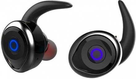 Бездротові Bluetooth-навушники Awei T1 Twins Earphones Black – надійні і прості . . фото 2