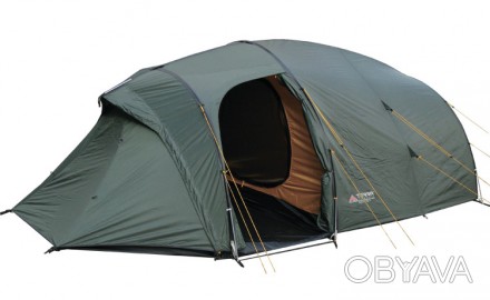 Простора і комфортна модель чотиримісної палатки, використовуваної протягом усьо. . фото 1