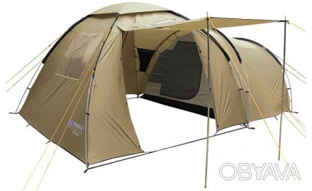 Висококласна сімейна п'ятимісна палатка для тривалого відпочинку, трисезонного п. . фото 1