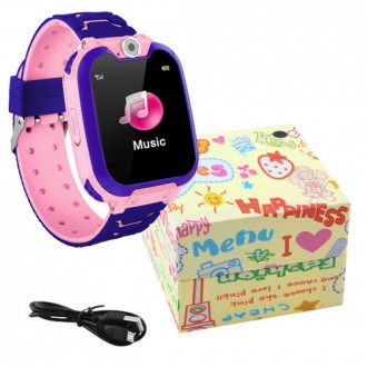 Дитячий розумний смарт годинник з GPS TD07S, Smart baby watch з камерою, прослух. . фото 6
