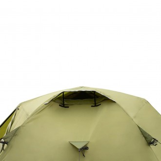 Палатка 3 местная експедиційна Tramp Peak 3 (V2) зелена Тримісний експедиційний . . фото 7