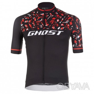 Джерси  Ghost Racing - это правильная одежда для езды на велосипеде. Быстрое уда. . фото 1