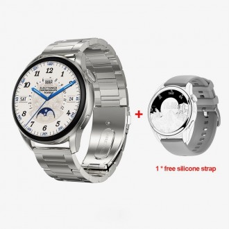 Смарт годинник DT No.1 watch 3 
• У комплект входити 2 ремінці - високоякісний м. . фото 3