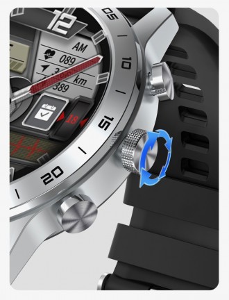 Ще одну новинку випустила компанія NO.1. Це DT Watch 7 - класичні годинники прем. . фото 3