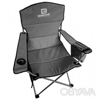 BaseCamp Hunter – це крісло підвищеного комфорту. Висока спинка (100 см від підл. . фото 1