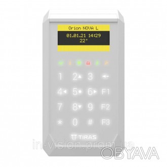 Сенсорна OLED-клавіатура для керування охоронною системою на базі Orion NOVA; 2 . . фото 1