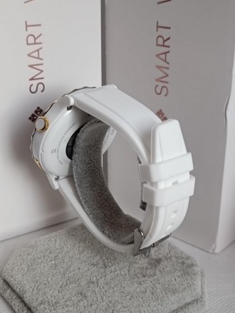 Функції Smart Uwatch GT3 Pro White:Вимірювання серцевого пульсуВимір кров'яного . . фото 5