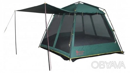 Намет шатер для відпочинку Tramp Mosquito Lux v2 TRT-087, GreenTramp Bungalow Lu. . фото 1