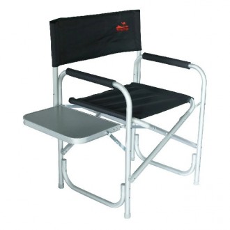 Кемпінговий стілець розкладний зі спинкою та столиком Tramp TRF-002Директорський. . фото 2