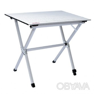 Складаний стіл з алюмінієвою стільницею Tramp Roll-80 (80x60x70 см) TRF-063Склад. . фото 1
