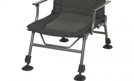 Карпове крісло Anaconda Carp Chair II має посилену сталеву раму, здатну витримат. . фото 4
